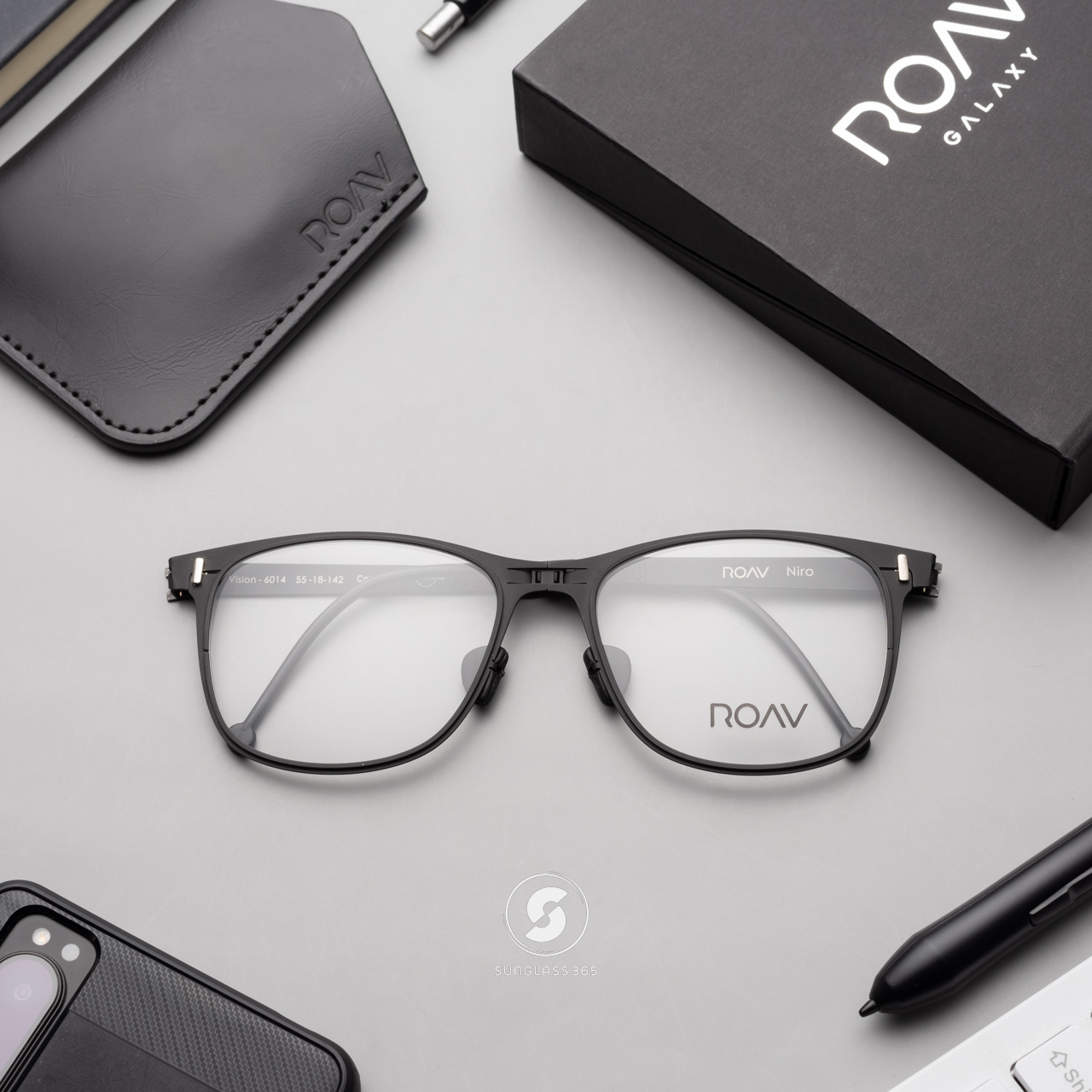 แว่นสายตา ROAV NIRO 6014 Matte Black