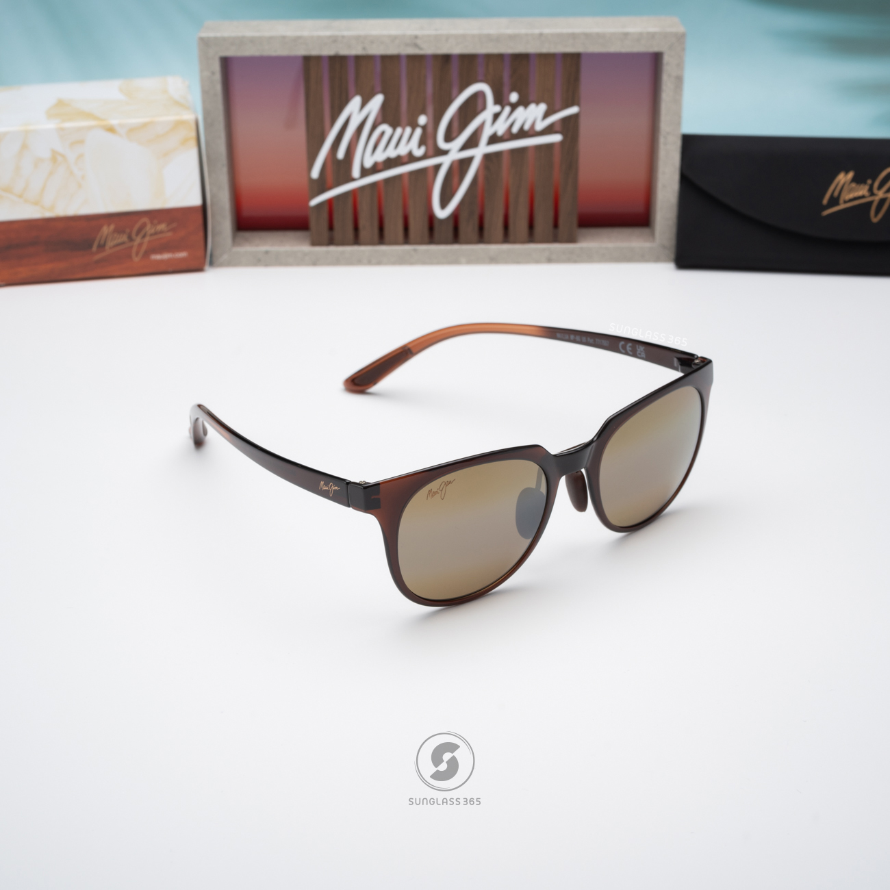 แว่นกันแดด Maui Jim WAILUA MJ H454 01 HCL Bronze