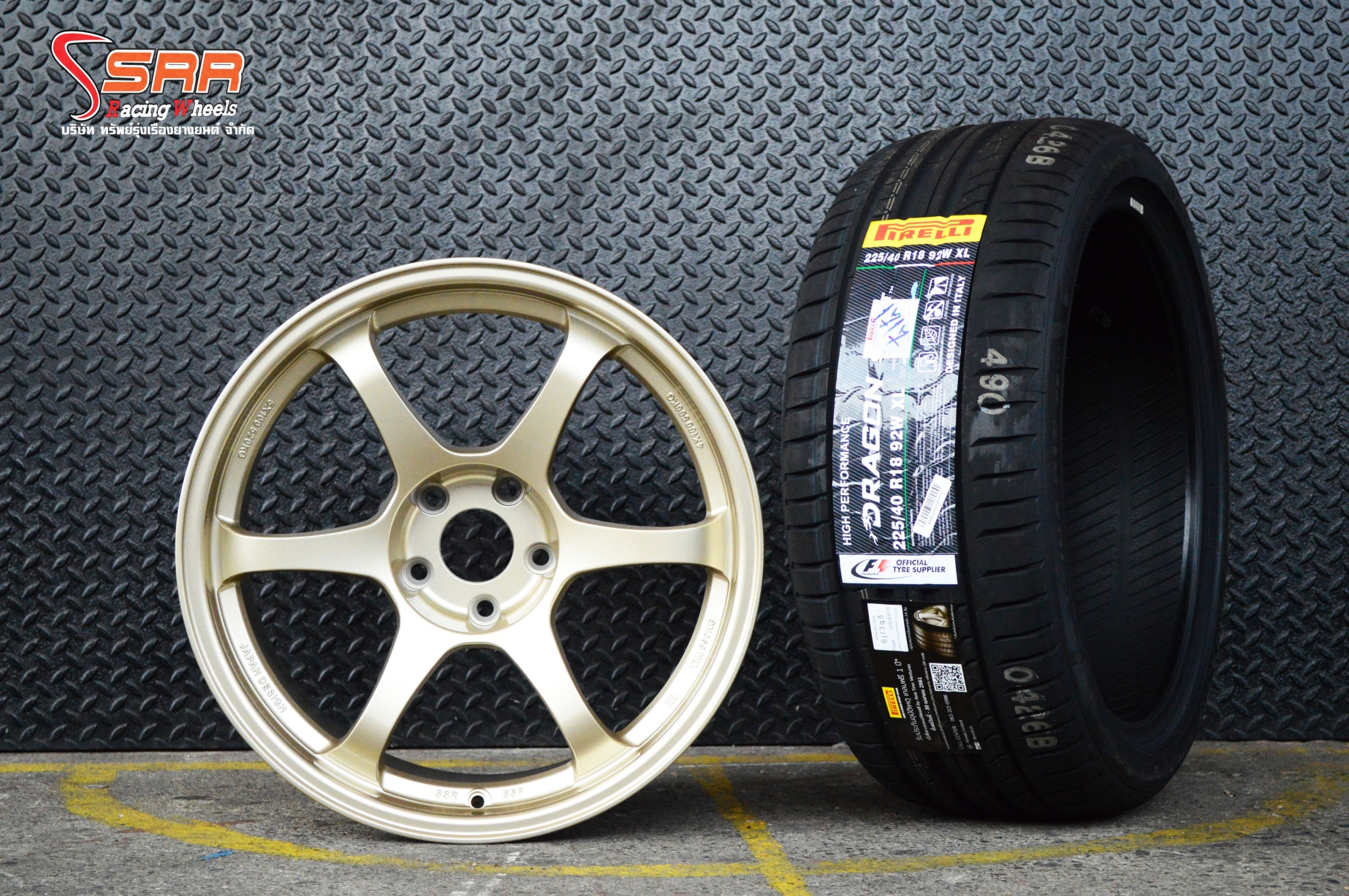 ล้อใหม่ SSR TYPE-C ขอบ18 inch ชุด 9800