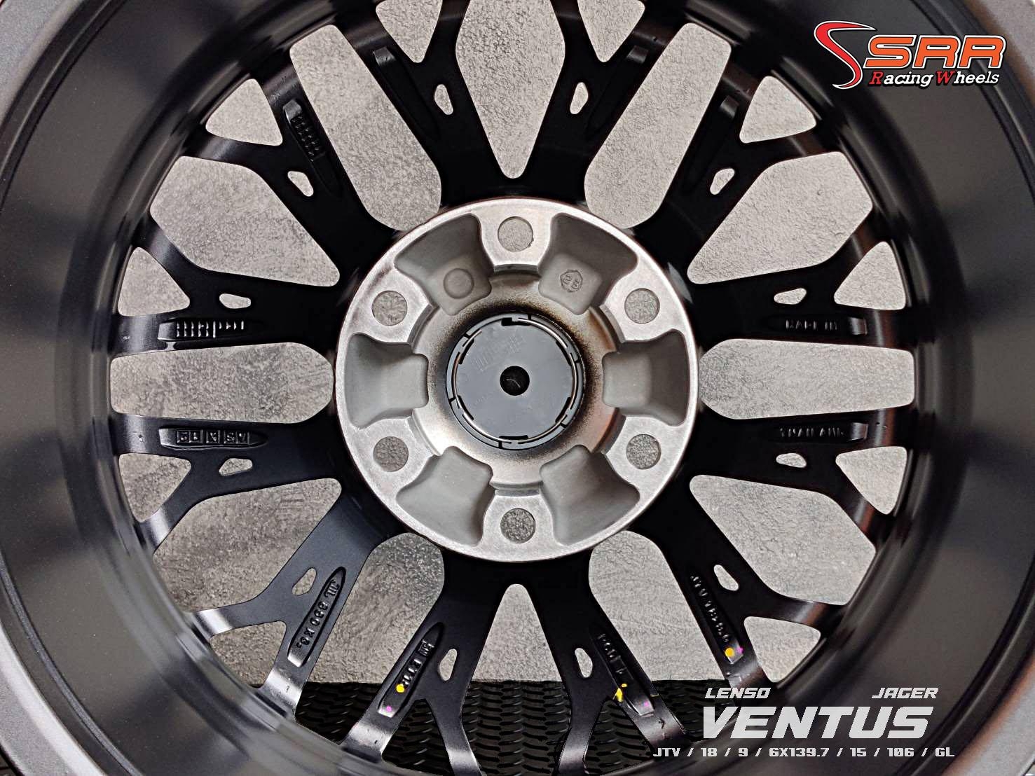 LENSO : JAGER VENTUS 18X9 6X139.7 15 กันด้าน