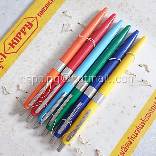 ปากกาลูกลื่น กิ๊ปปี้ Kippy 6 สี