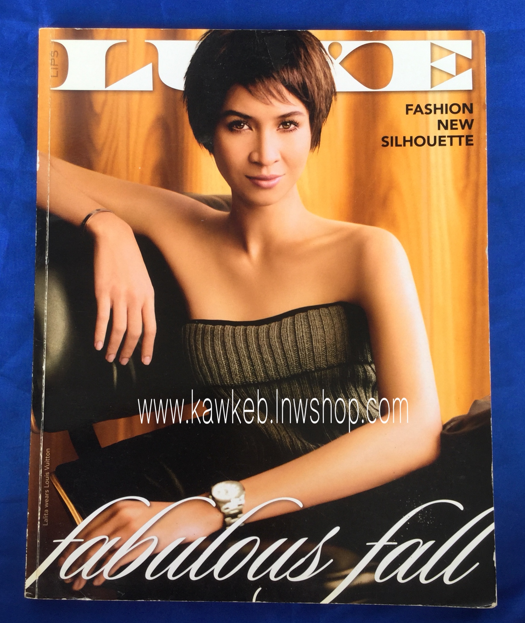LIPS LUXE ปกหมิว ลลิตา