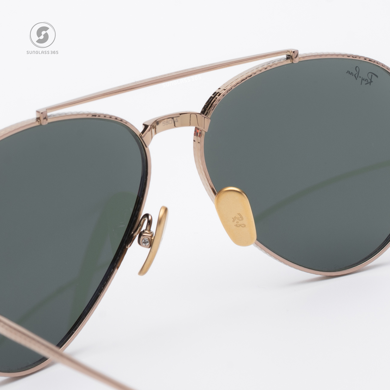 RAY-BAN RB8225 313852 Aviator Titanium Arista