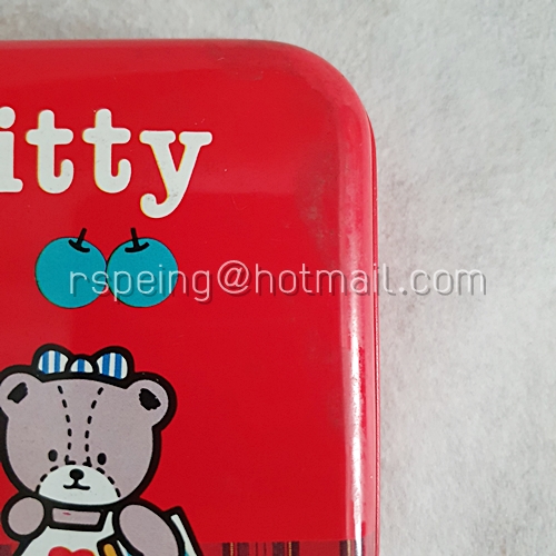 กล่องเหล็กใส่ดินสอปี 1993 Dear Hello Kitty