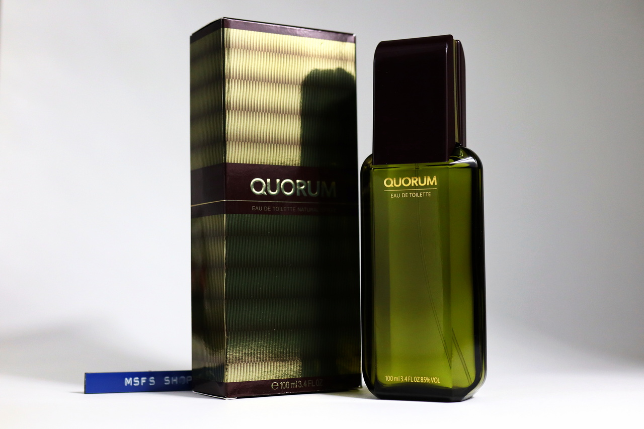 Antonio Puig Quorum EDT 100ml Spray แบบสเปรย์ [USED] - น้ำหอมมือสอง