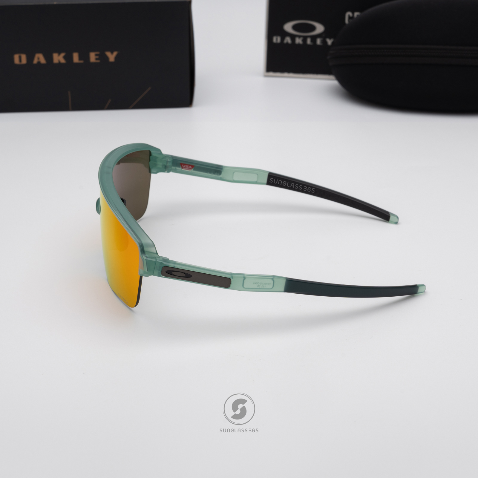 Oakley Corridor SQ OO9415-06 Matte Transparent Jade Prizm Ruby