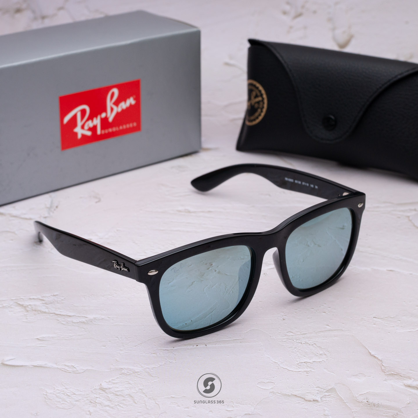 Ray-Ban RB4260D 601/30 BLACK Grey Flash