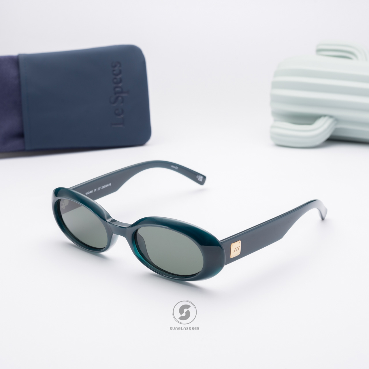 แว่นกันแดด Le Specs LSP2202478 Work It! Emerald