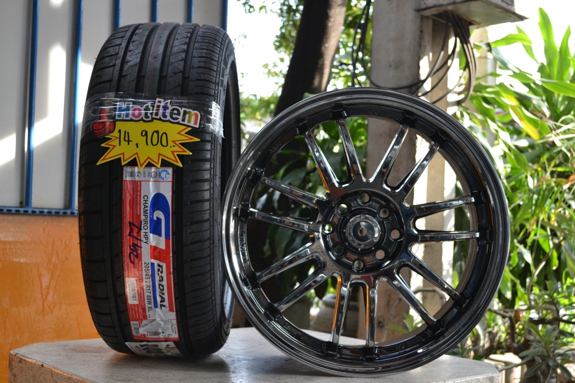ล้อใหม่ RE30ขอบ17 พร้อมยาง GOODYEAR ชุด 9980