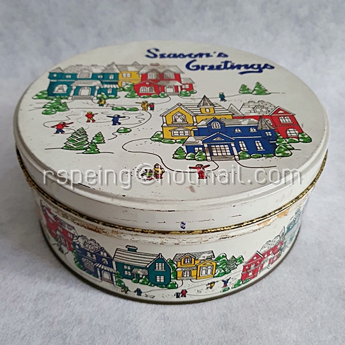 กล่องขนมคุ้กกี้ Season's Greetings Chocolate Chip Cookies