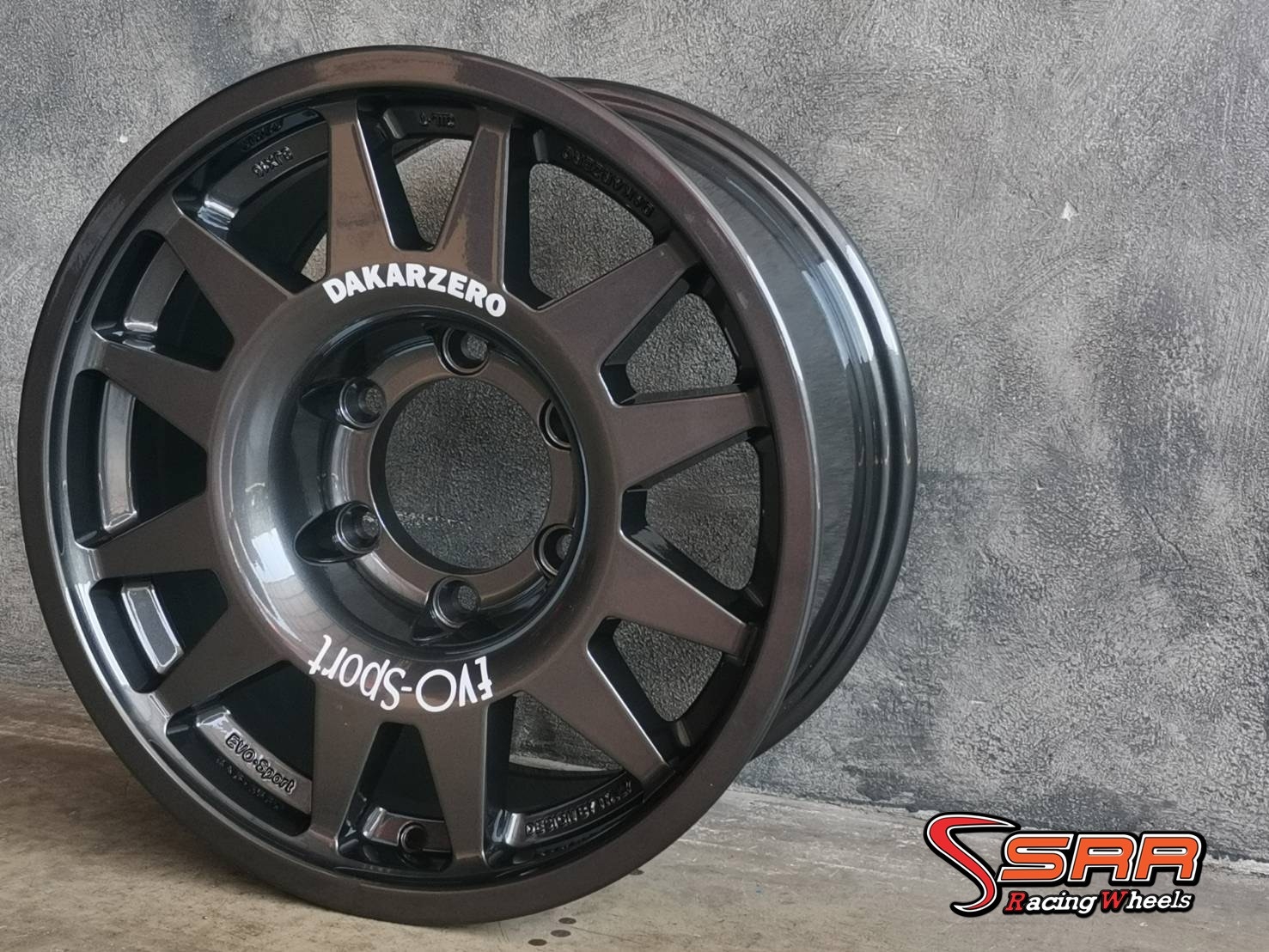 LTC : EVO362 16X8 6X139.7 10 106.1 GREY-D4(กันเมทัล)