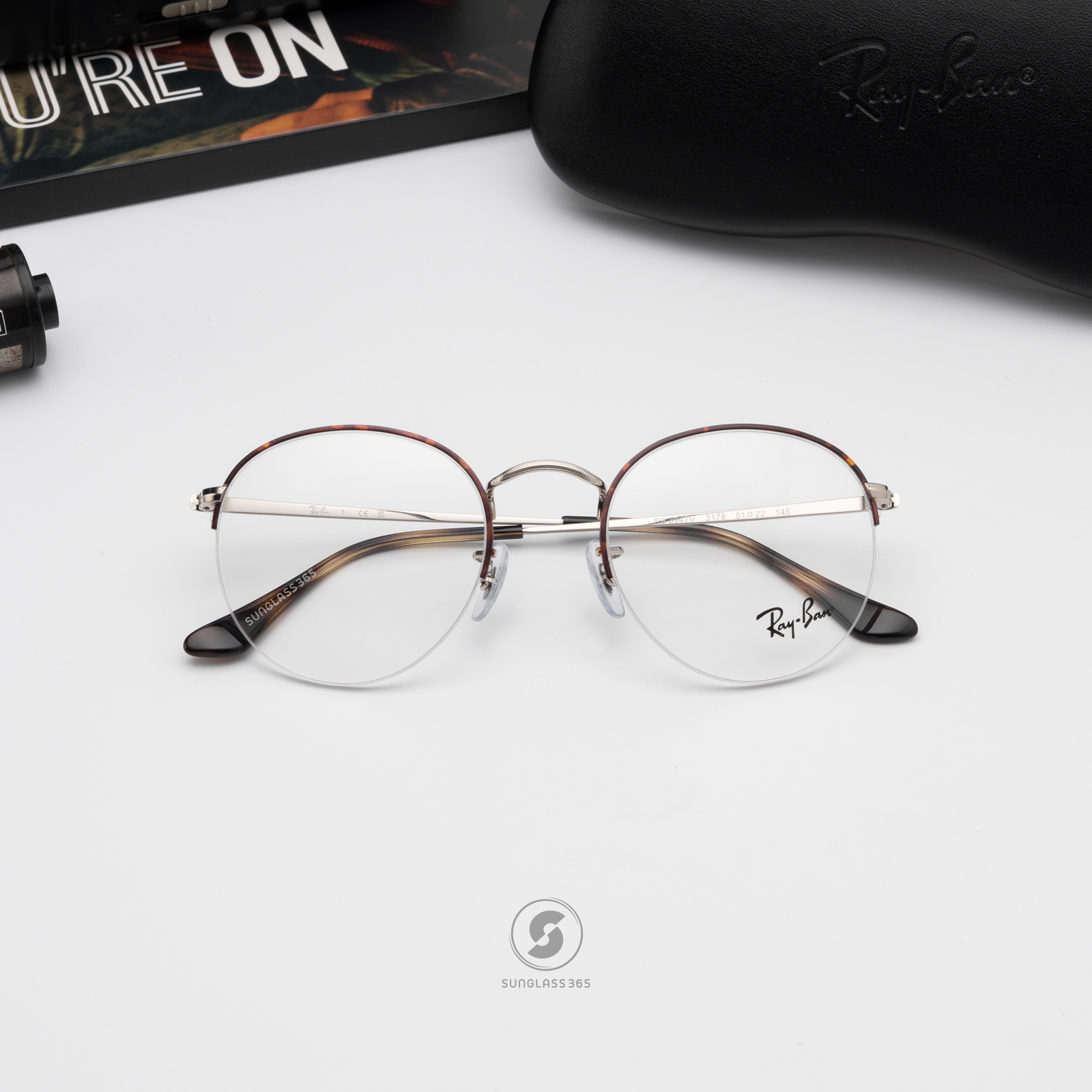 Ray-Ban RX3947V 3178 Havana on Silver