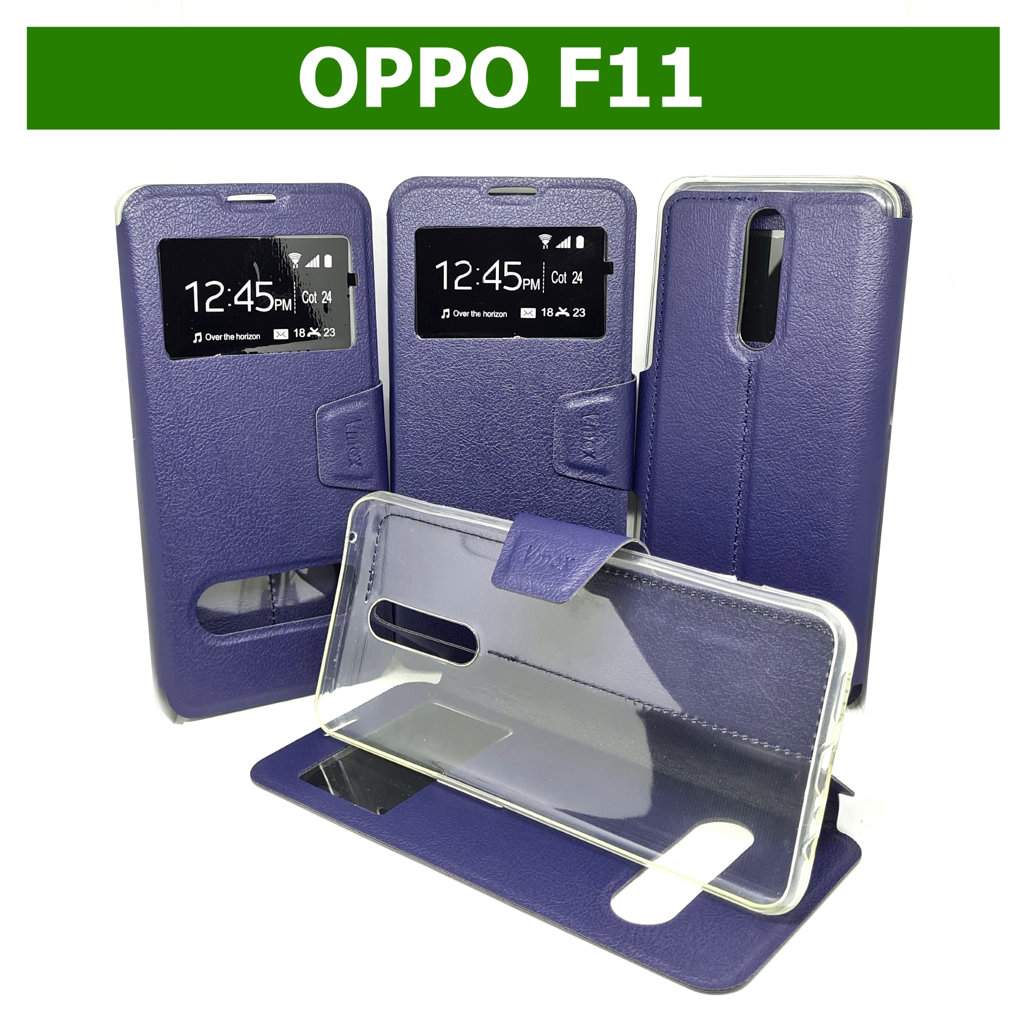 เคสฝาพับออปโป้ OPPO F11 โชว์เบอร์ ตั้งได้