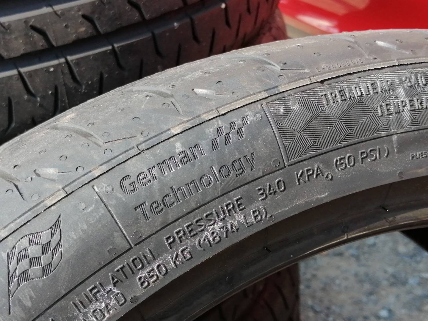 CONTINENTAL MC6 275/35-20 ปี18 ราคาลดพิเศษ