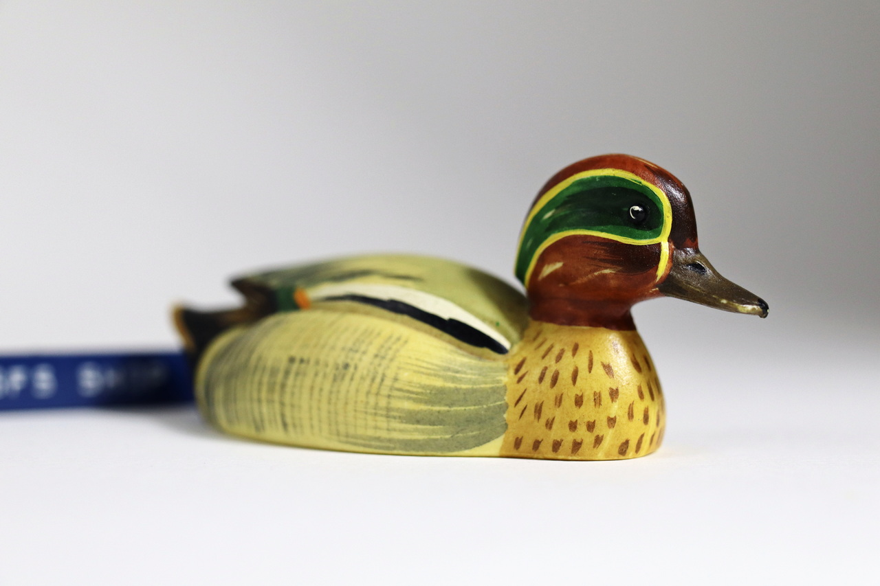 [Vintage] ANRI Wildlife Collection Common Teal Duck เป็ดไม้ขนาดเล็ก
