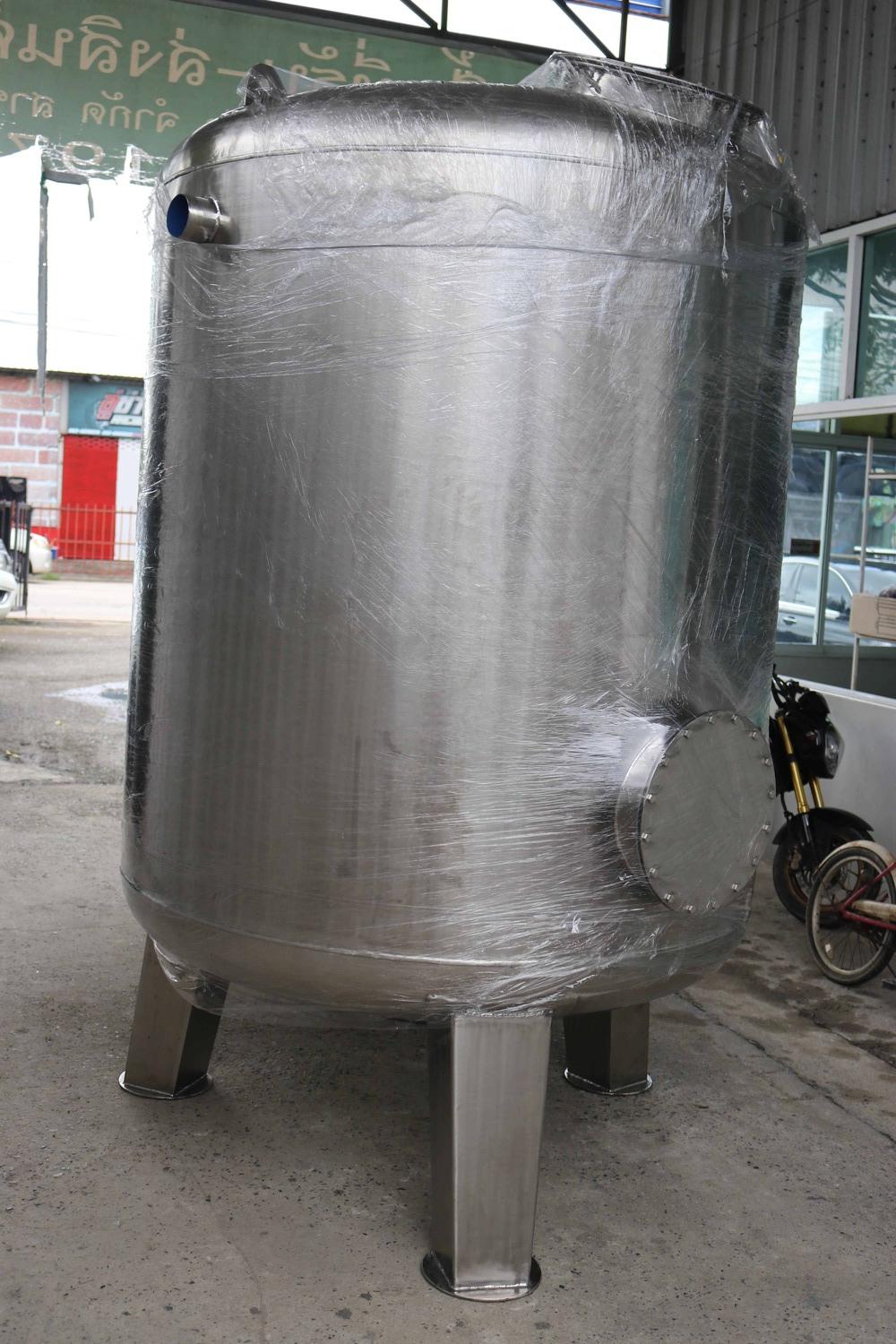 ถังกรองสแตนเลส32นิ้วสูง150หนา2mm