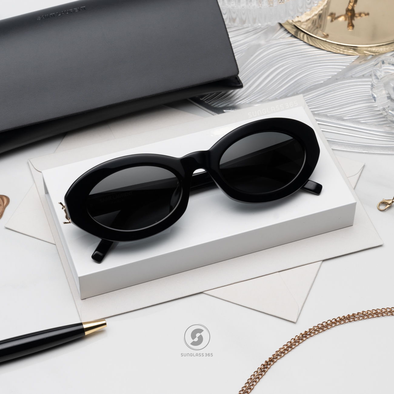 แว่นกันแดด YVES SAINT LAURENT SL M136F 001