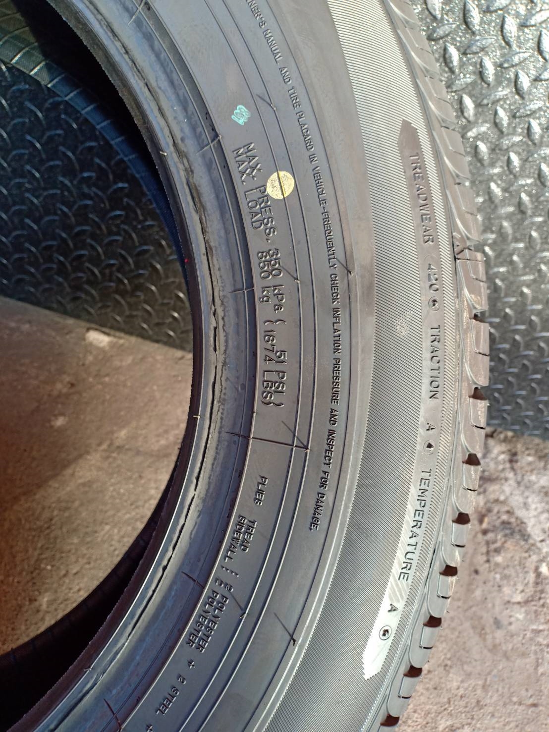 ยางใหม่ DUNLOP PT3 225/65-17 ราคาถูก
