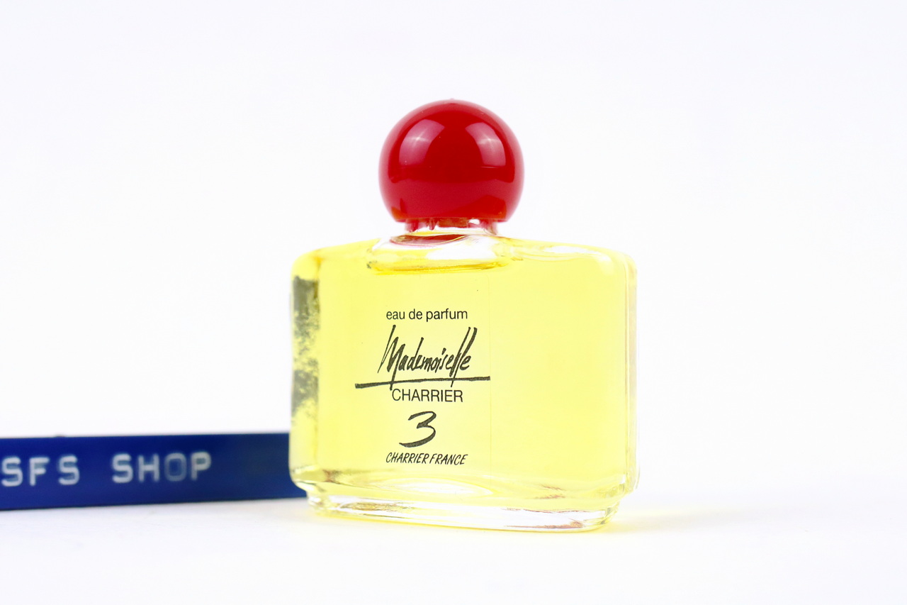 [Vintage] CHARRIER Mademoiselle Charrier 3 EDP ประมาณ 10ml Splash ขวดจิ๋ว แบบแต้ม - น้ำหอม Vintage