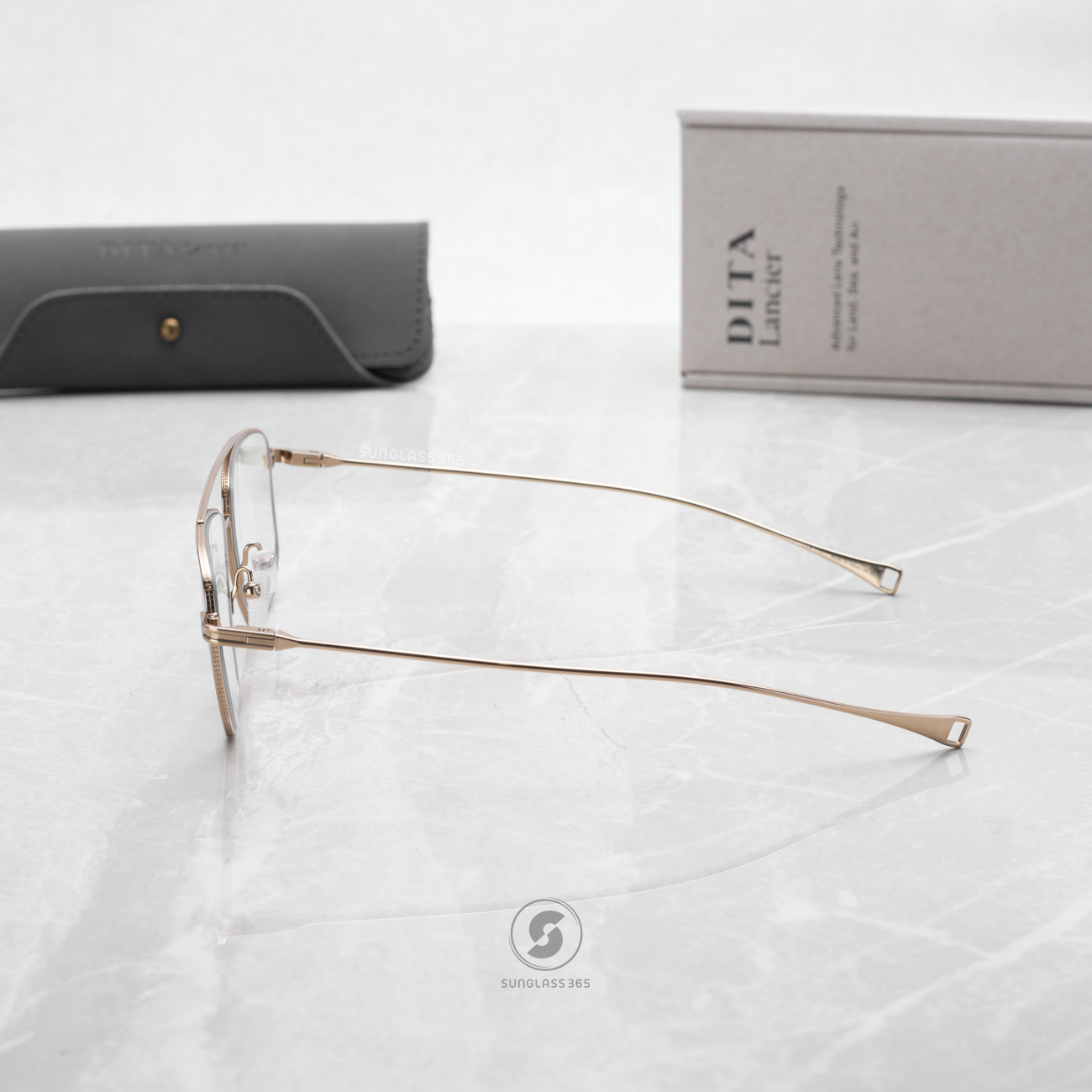 แว่นสายตา DITA LANCIER DLX115 A 01 with Blue Control Lens