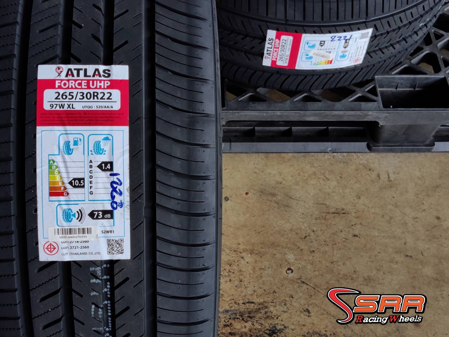 ATLAS 265/30R22 FORCE UHP ปี2021 ราคาถูก