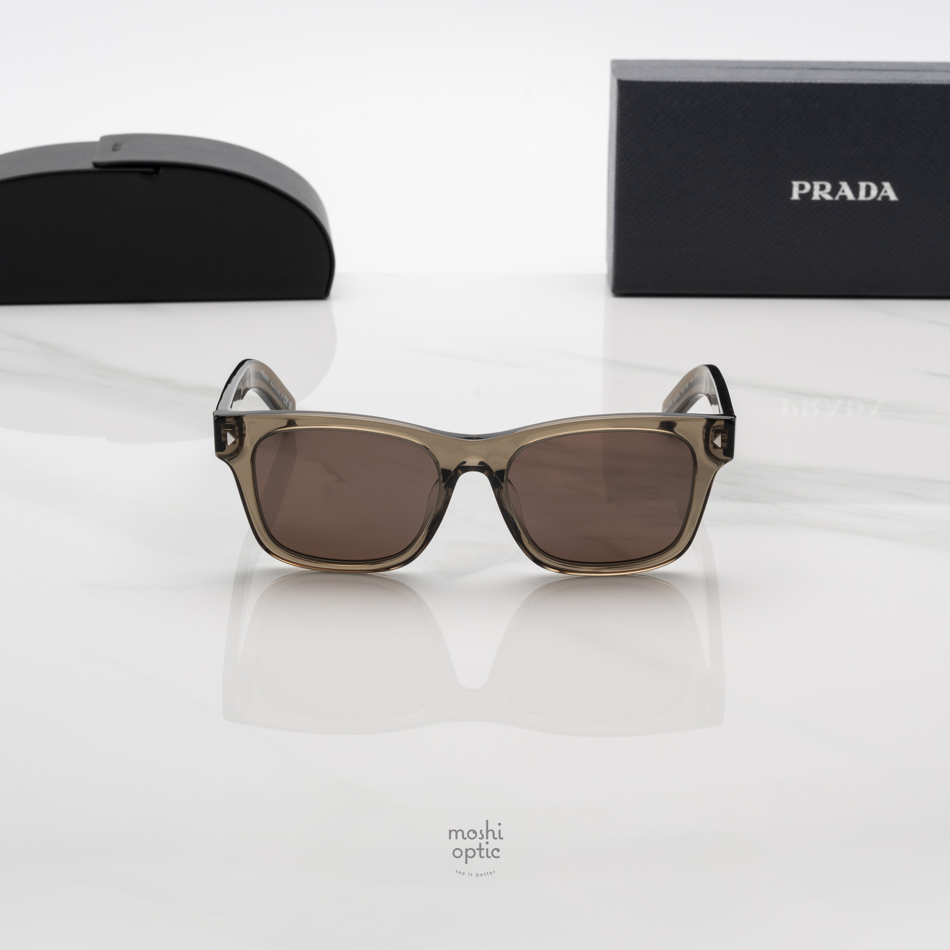 แว่นกันแดด PRADA PRA17ASF 18T70F