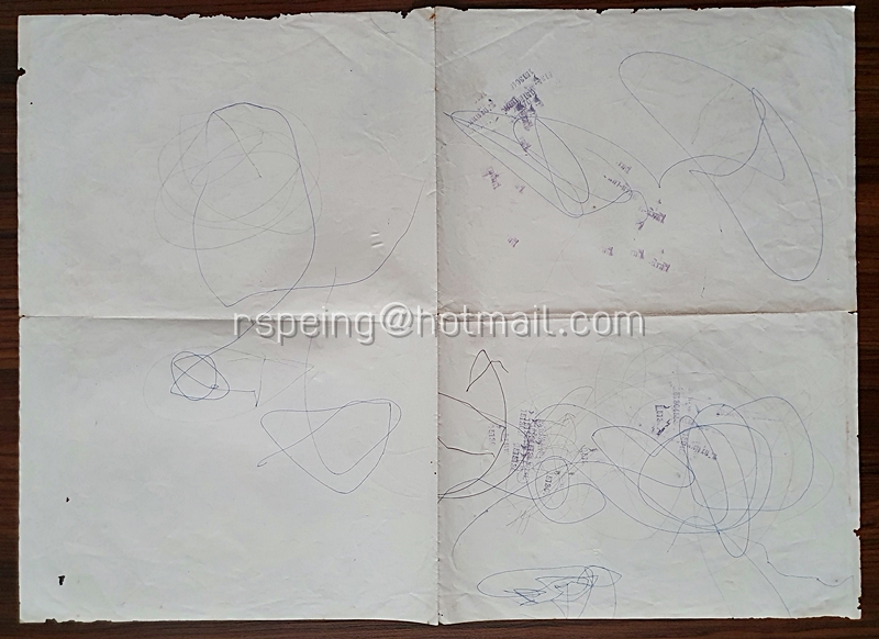 โปสเตอร์ จากหน้ากลางของนิตยสาร ทีวีรีวิว ภาพ Yasuko Sawakuchi และ หลิวเต๋อหัว