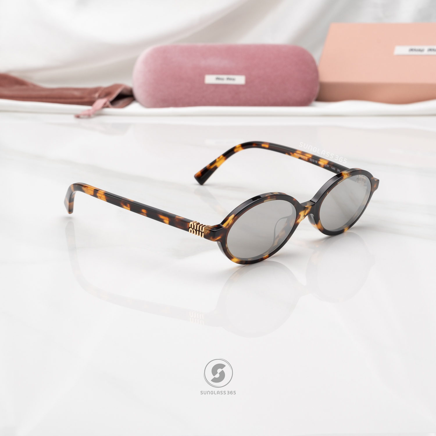 แว่นกันแดด Miu Miu MU04ZSF VAU07F