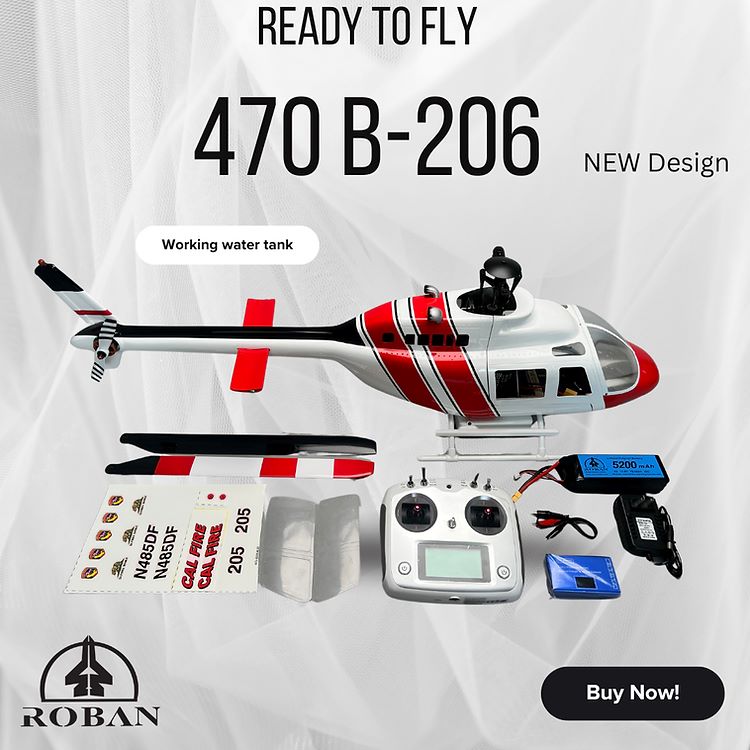 Super Scale 470-Bell 206 RTF New Version