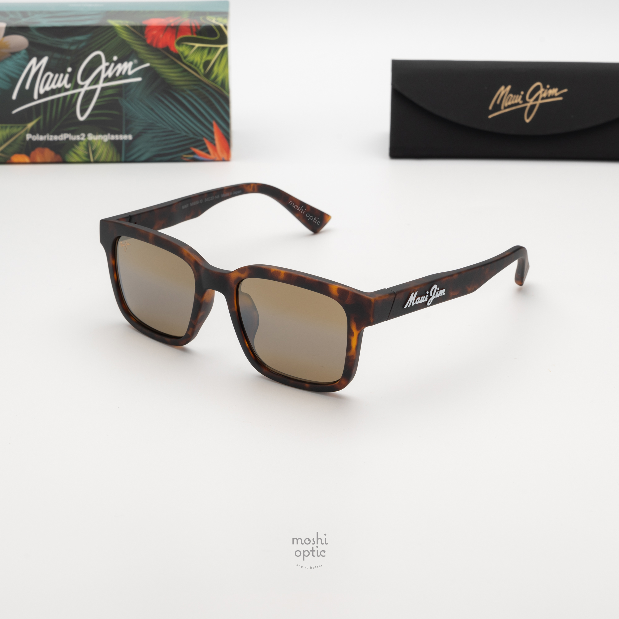 แว่นกันแดด Maui Jim MJ B659 10 HCL Bronze