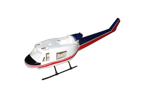 450- UH1B White Red Blue with Belt Tail gear box