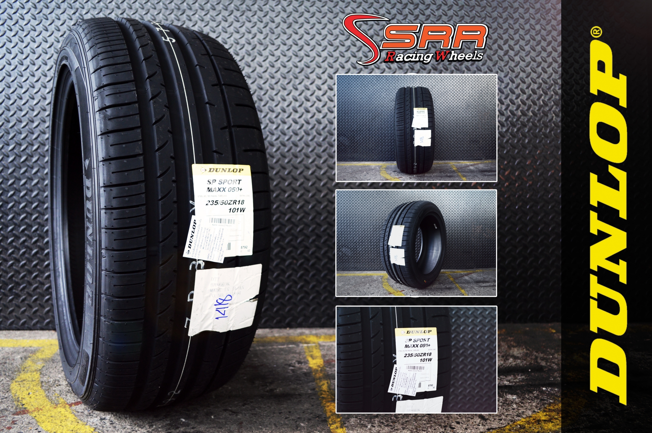 #แนะนำยางใหม่ #คุณภาพดีเยี่ยม #ราคาสุดคุ้ม #DUNLOP_SP_SPORT_MAXX050+ 215/55R17 ปี18