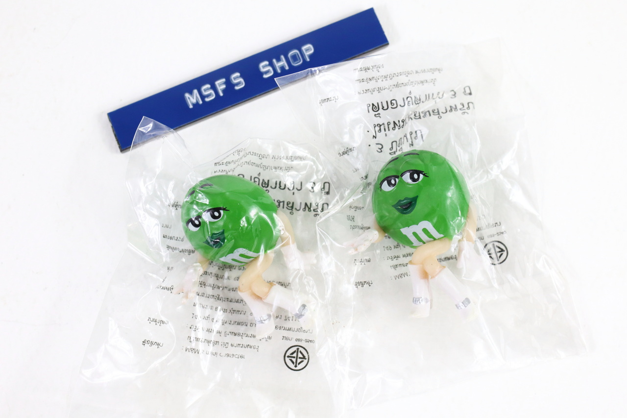 ตุ๊กตาเกาะแก้ว M&M Mini Character ปี 62 - มือสอง
