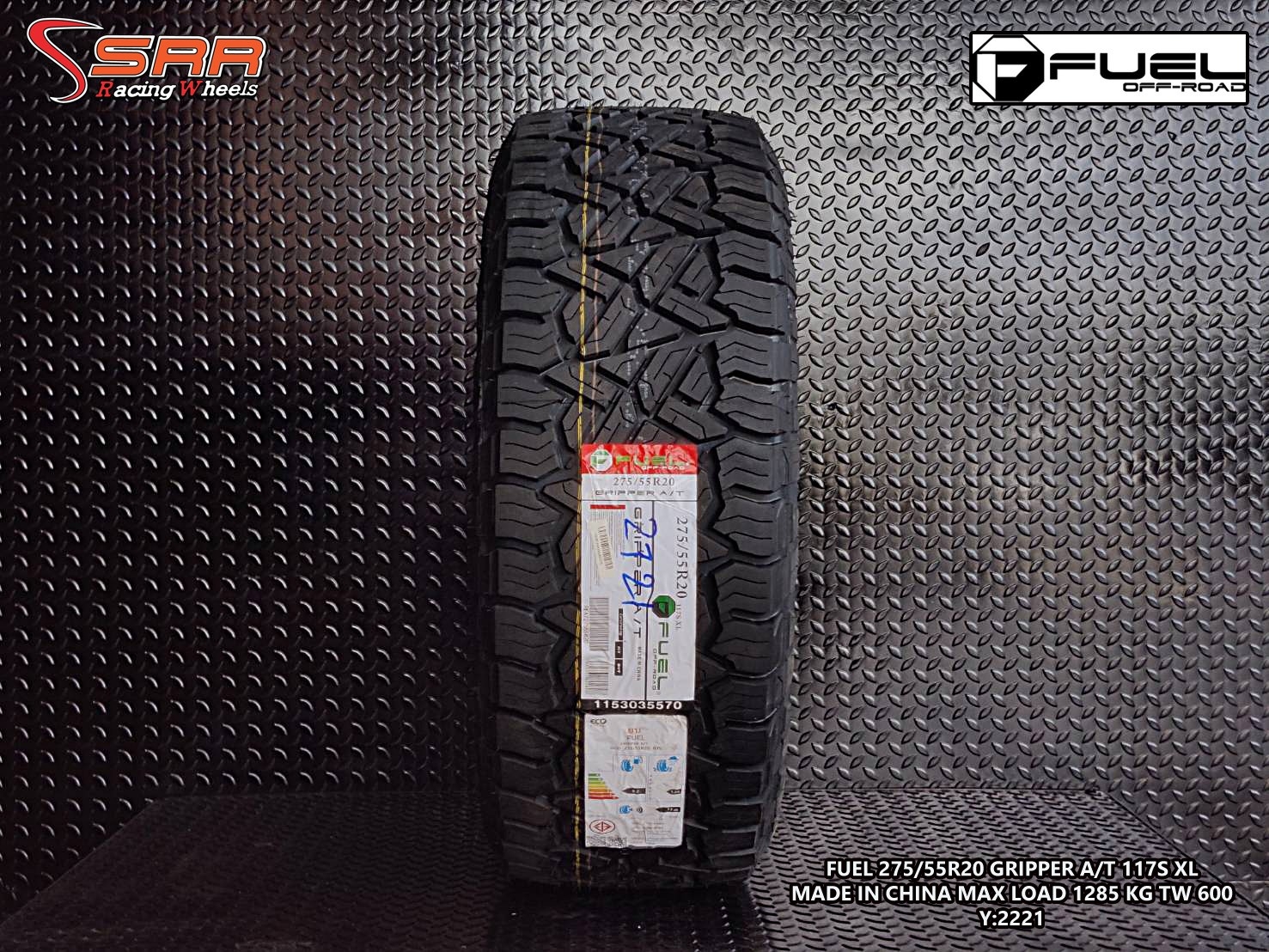 FUEL 275/55R20 GRIPPER A/T ปี 2021 ราคาถูก