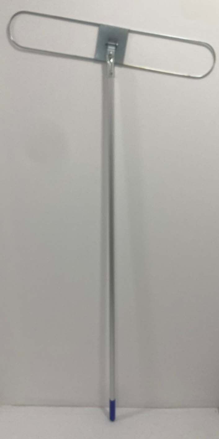 อะไหล่ด้ามพร้อมแท่นไม้ดันฝุ่นแบบผ้าผูก 18 นิ้ว