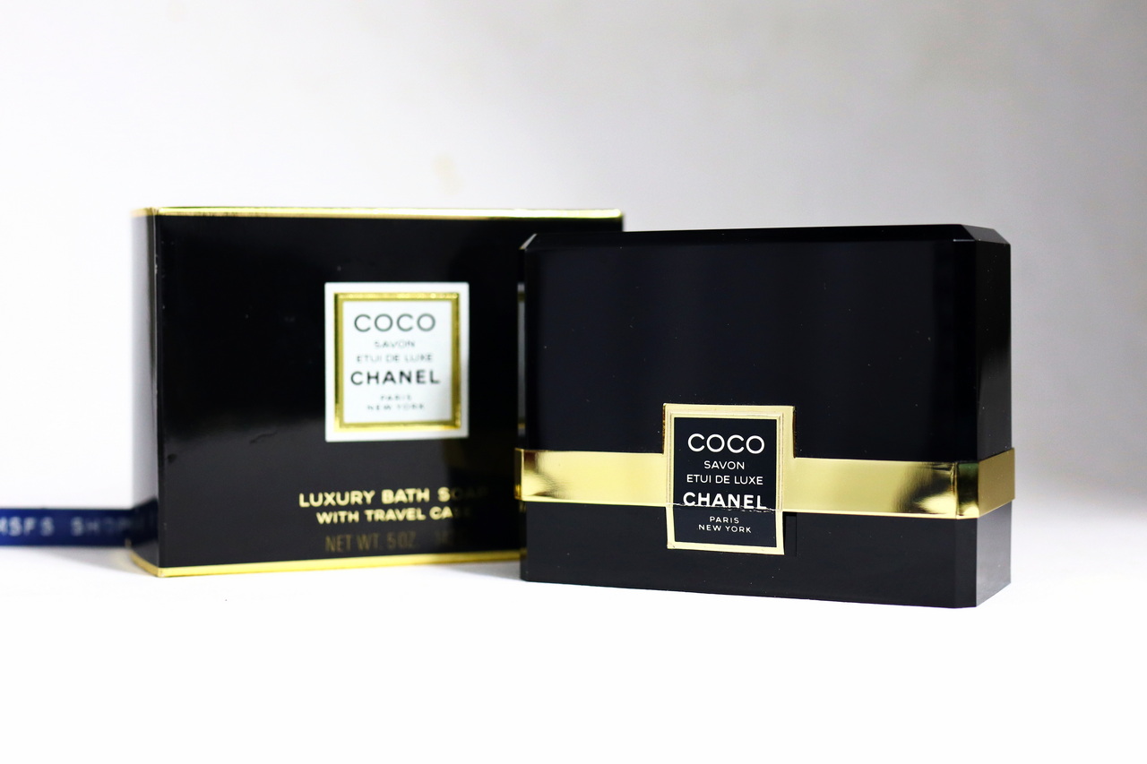 [Vintage] 🌟 Chanel COCO Savon Etui De Luxe Luxury Bath Soap With Travel Case 142 กรัม สบู่ก้อน Vintage