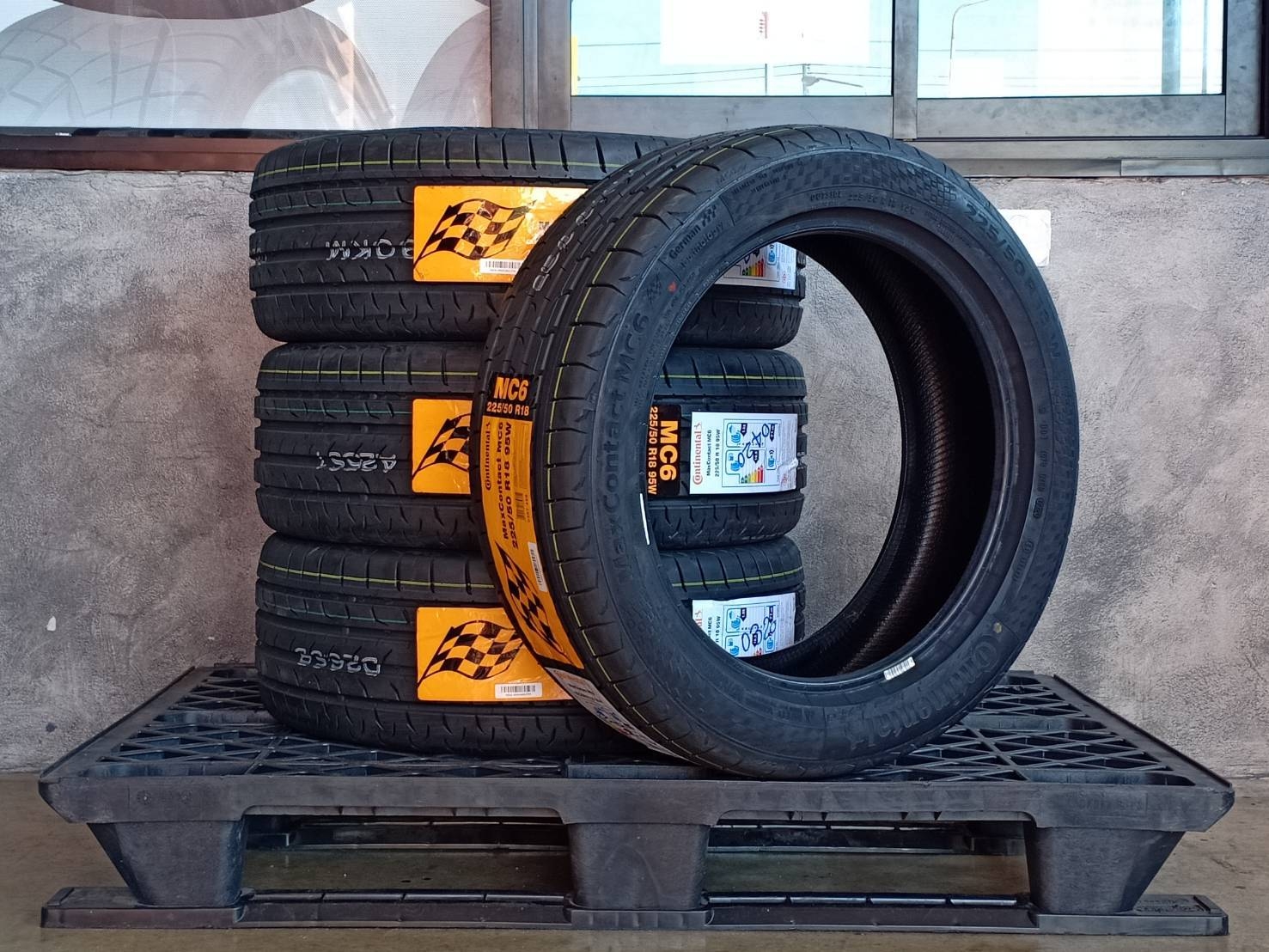 CONTINENTAL CONTACT MC6 225/50R18 ปี20