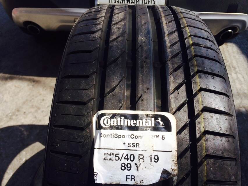 CONTINENTAL CSC5 RFT 225/40-19