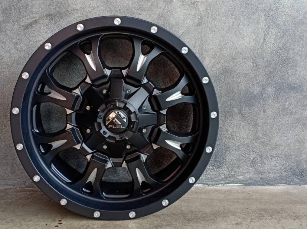 ล้อแท้ FUEL NICHE KMC ขอบ18 ราคาเริ่มต้นวงละ 9000-14000 บาท