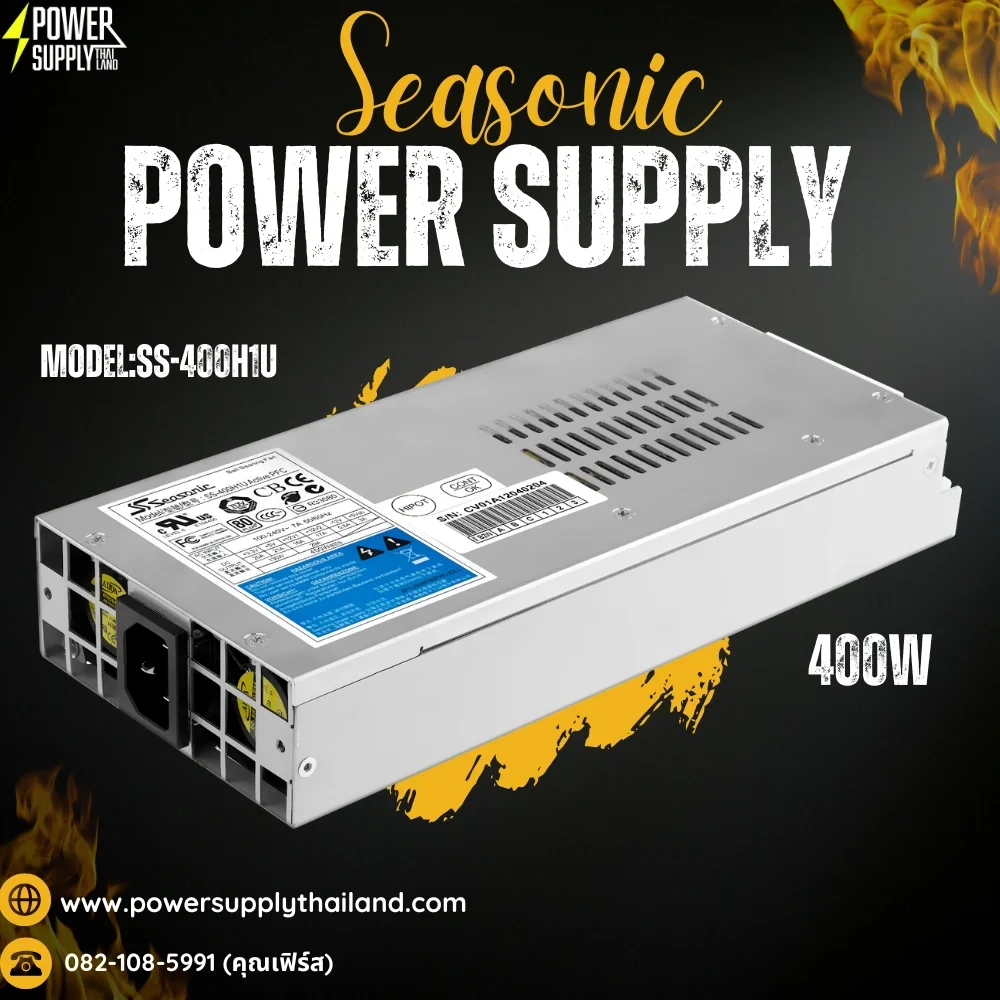 Power Supply Seasonic 400w คุณภาพสูง รับประกันสินค้า
