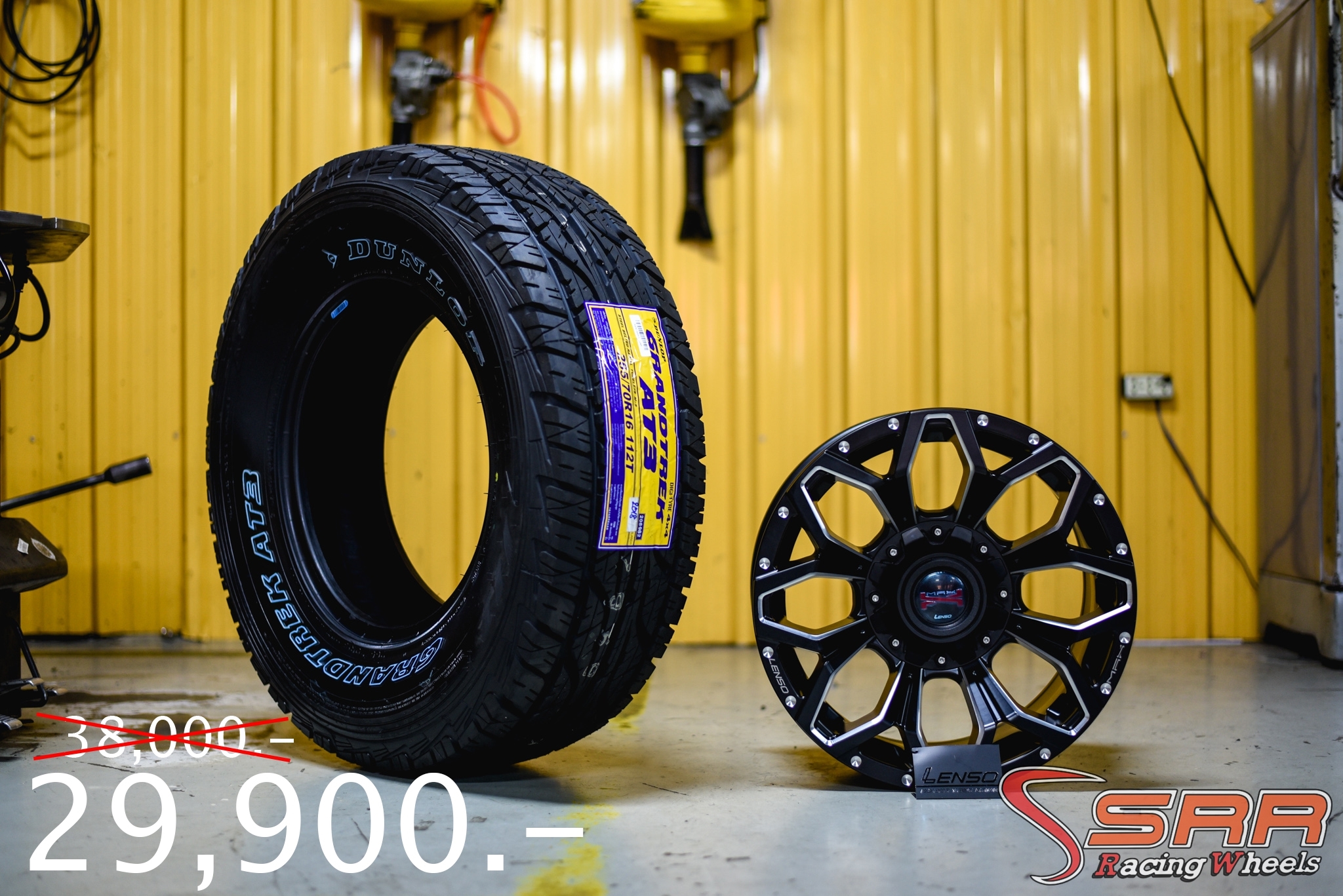 LENSO MAX-X11 ขอบ 16 OFF ROAD PROMOTION พร้อมยาง