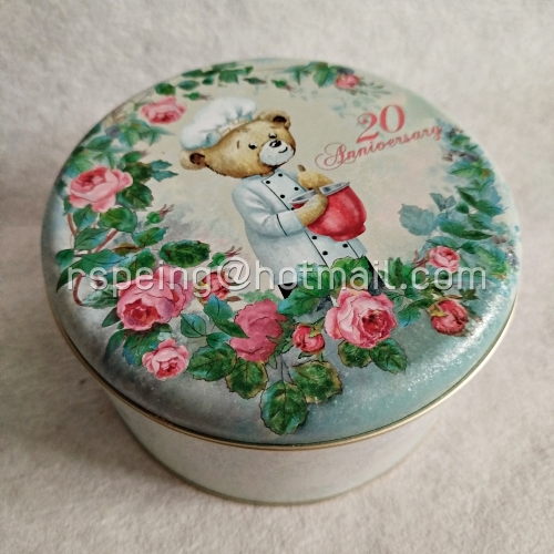 กล่องขนมคุ้กกี้ Jenny Bakery Hong Kong ลาย 20 Anniversary