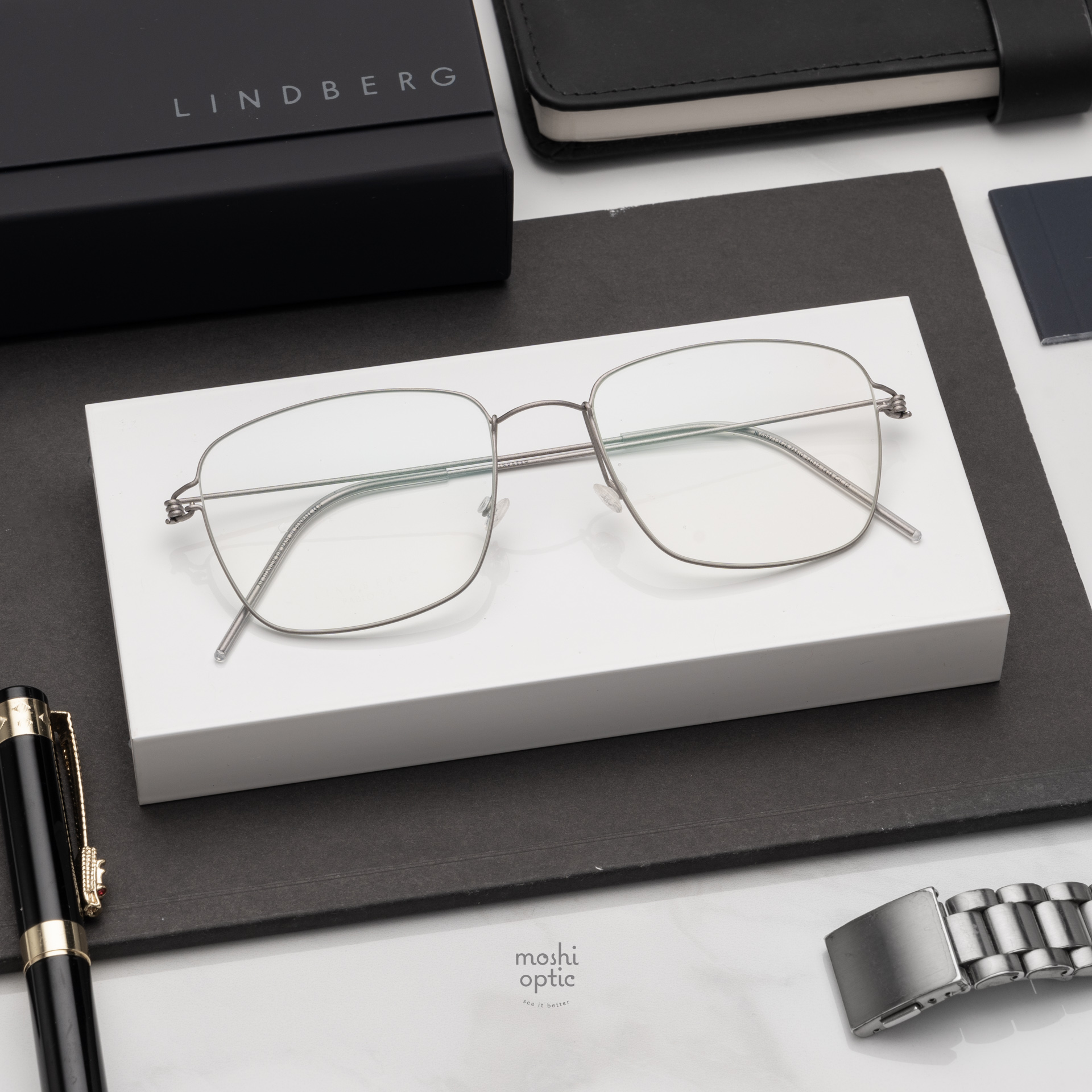 แว่นสายตา Lindberg Air Titanium Rim 099 15E2B Pablo 10