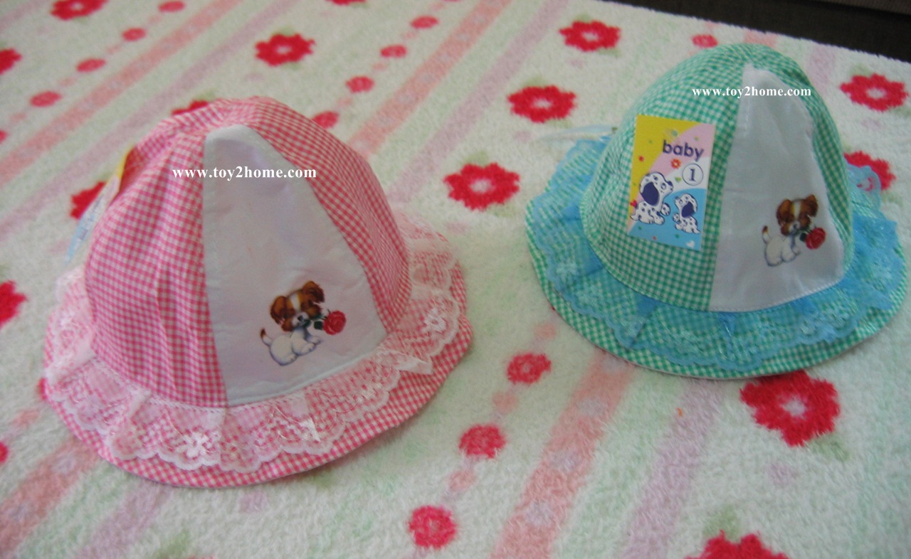 หมวกเด็กราคาถูก set A (คลิ๊กที่รูปเพื่อดูแบบหมวก)