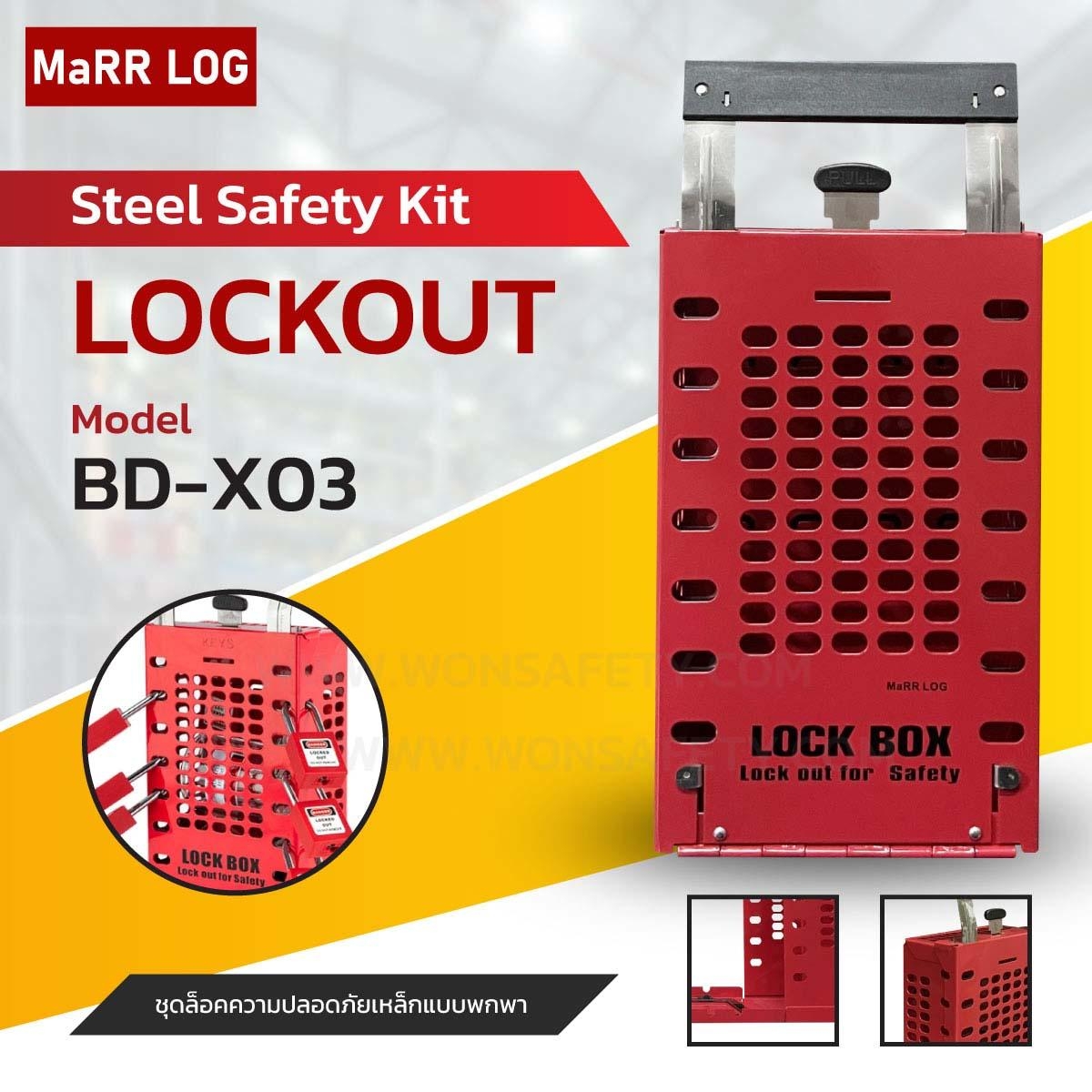 Safety Lockout Kit Lockout Box