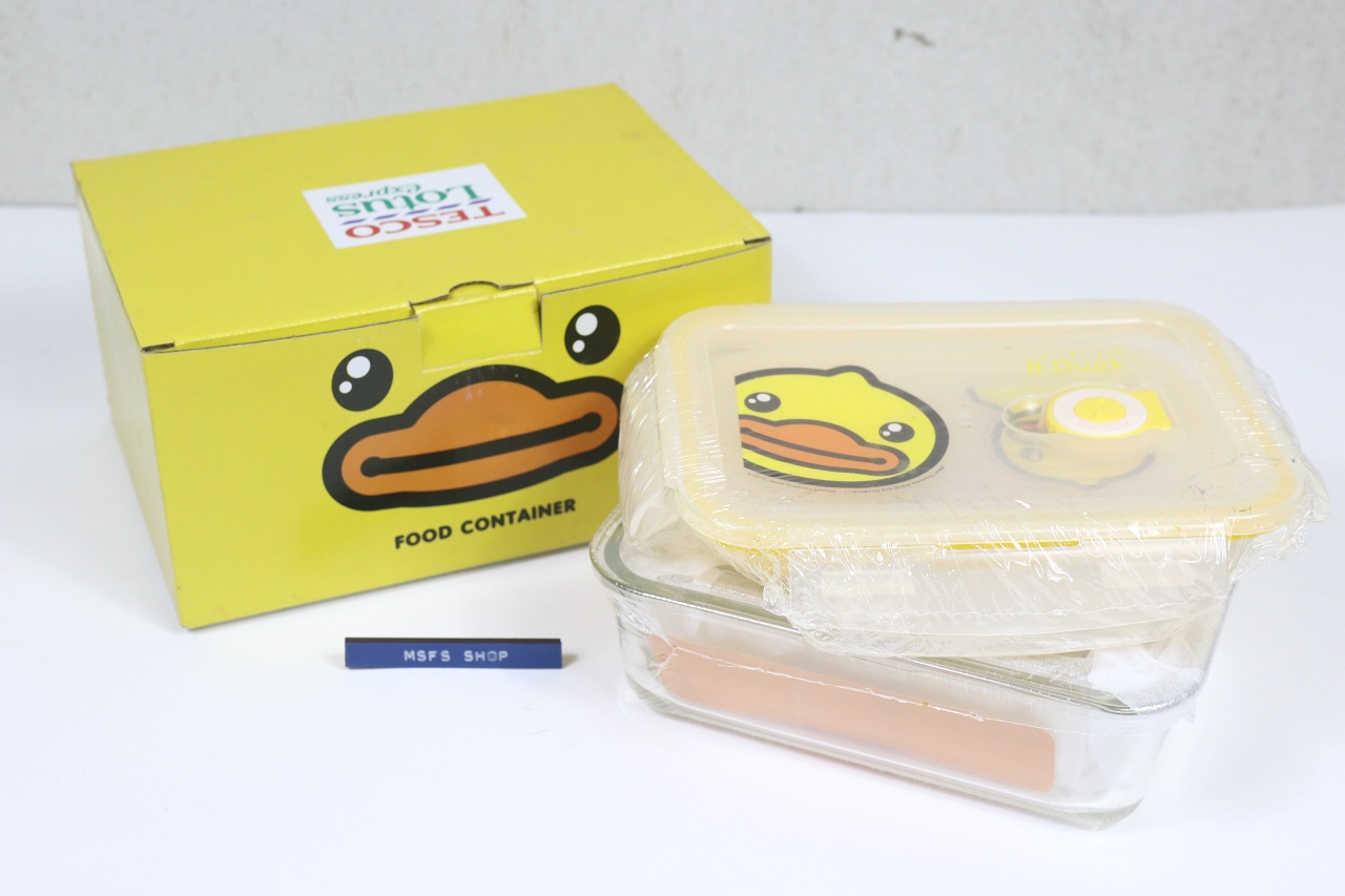 กล่องเก็บอาหาร B Duck แบบแก้ว