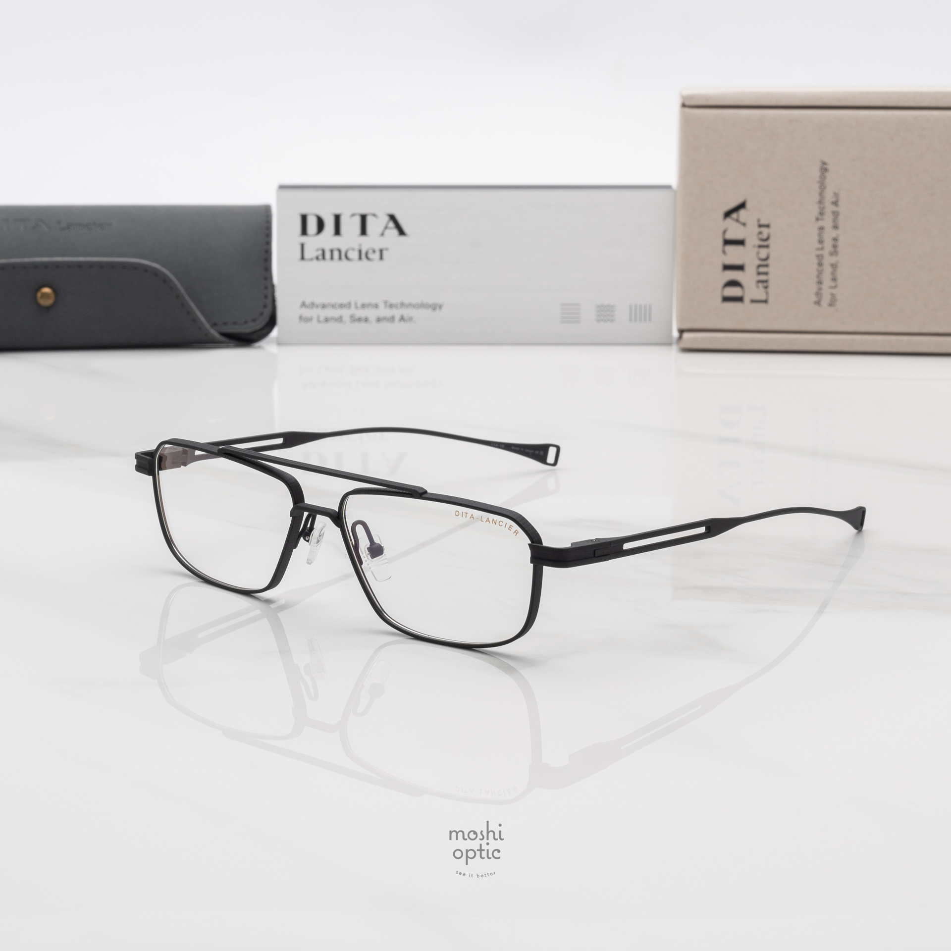 แว่นสายตา DITA LANCIER DLX135 A 03 with Blue Control Lens