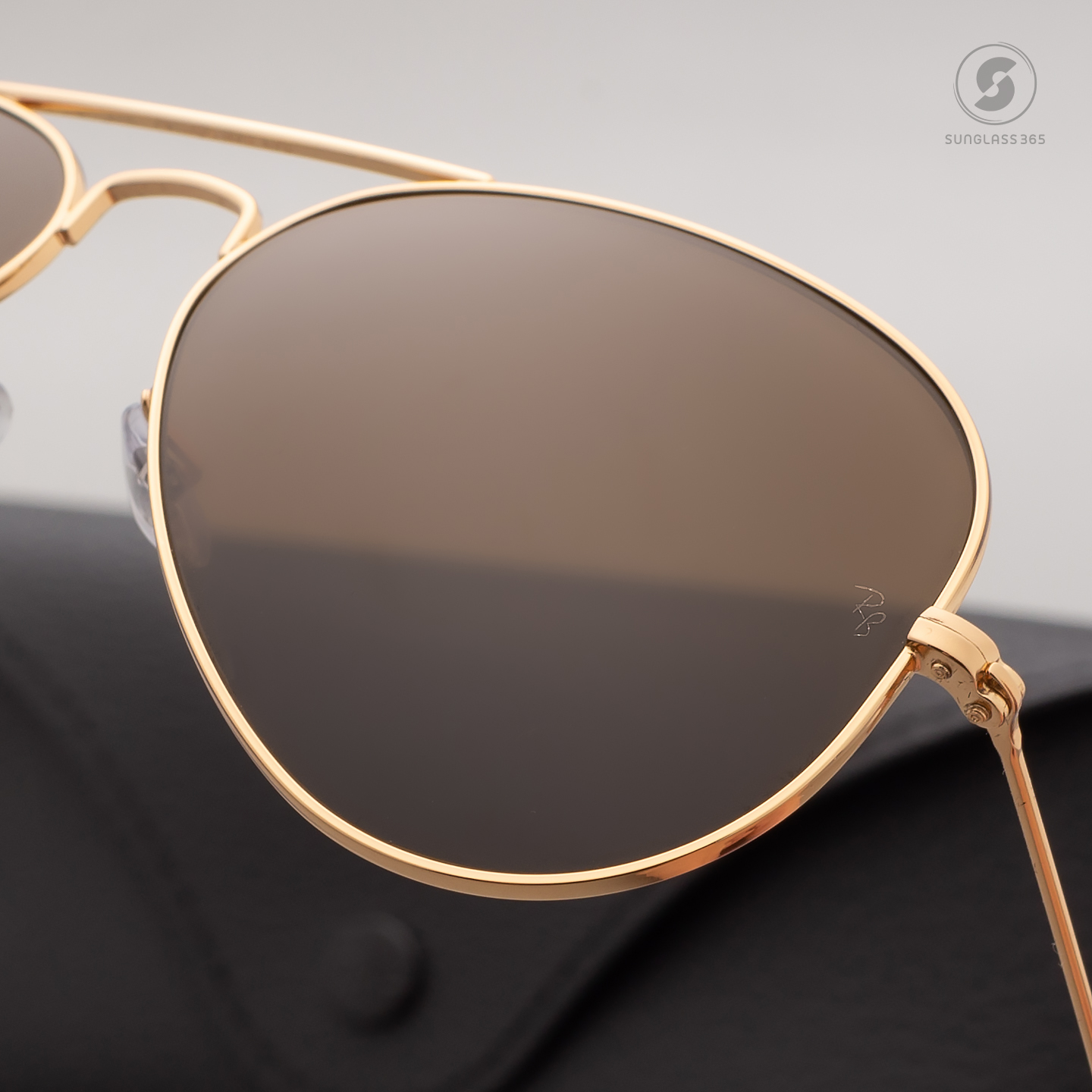 Ray Ban AVIATOR RB3025 001/57 Brown Polarized