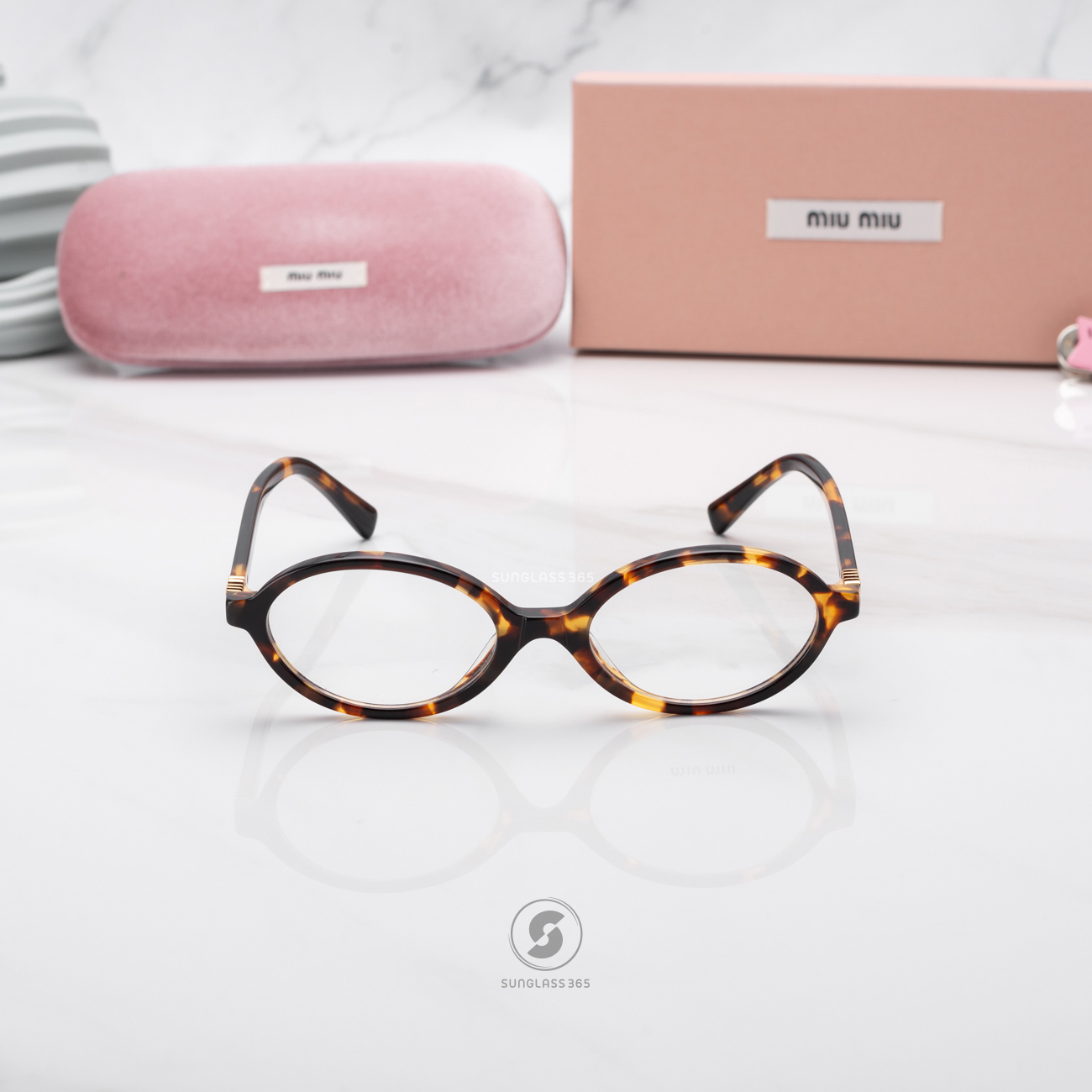 แว่นกันแดด Miu Miu MU04ZSF VAU08N