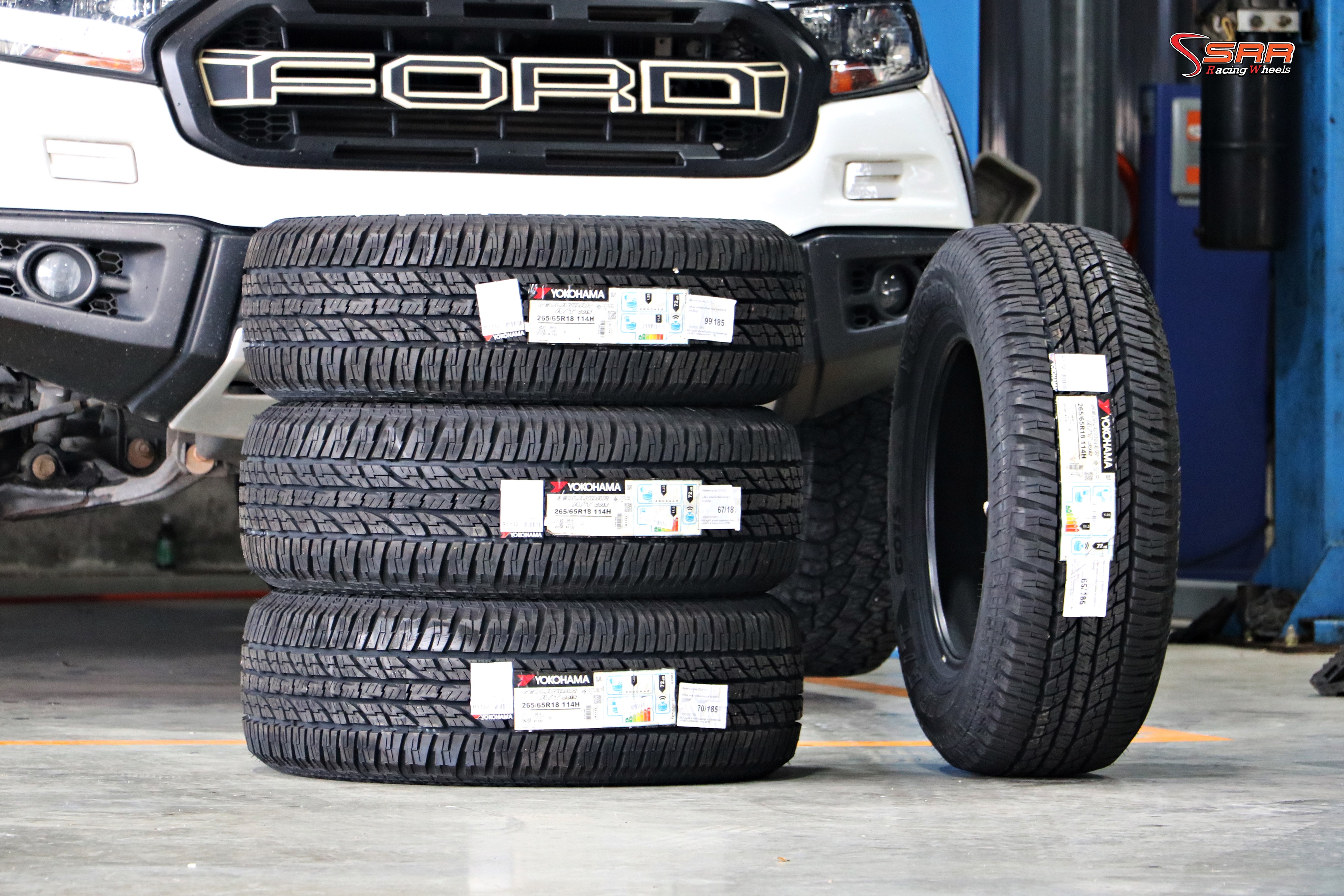 ยางขนาด 265/65R18 YOKOHAMA AT G015 ปี23 เส้นละ 3,990 เท่านั้น
